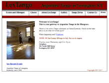 Tablet Screenshot of lextango.com